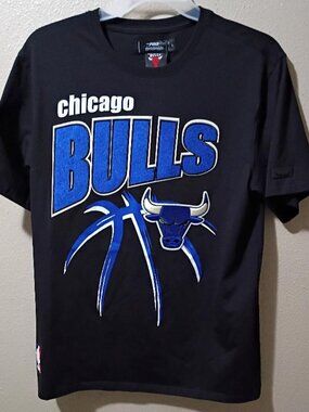 CHICAGO BULLS T-shirt by Pro Standard (Blue & Black) L